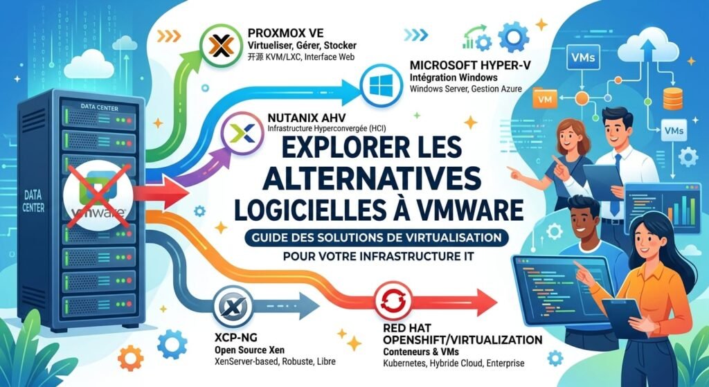 VMware vSphere : quelles alternatives en 2026 ?