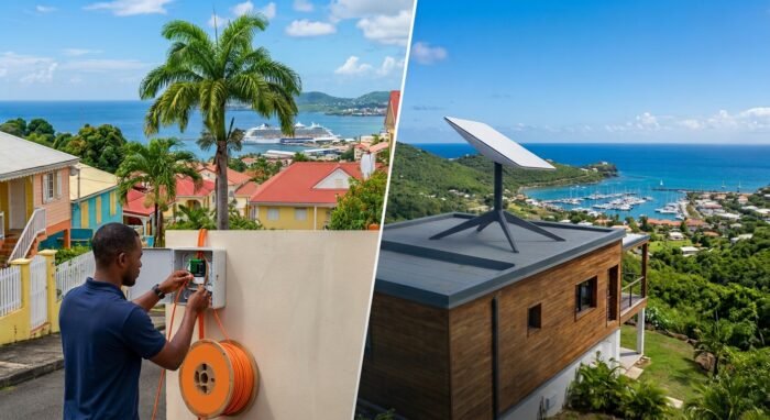 Fibre ou Starlink en Martinique : ou en est-on en 2026 ?